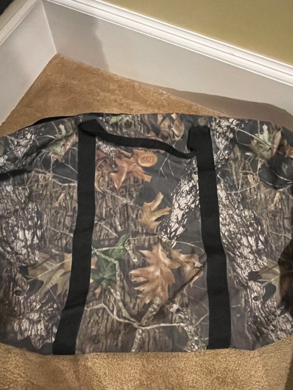 SportsAfield camo duffel bag